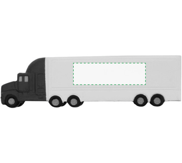 Truck-Form aus Antistress-Schaumstoff